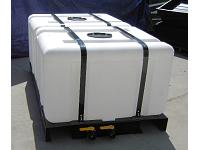 Custom Roto-Molding 200 Gallon Rectangular Double Skid Tank