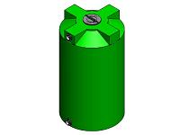 Custom Roto-Molding 250 Gallon Water Storage Tank