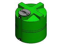 Custom Roto-Molding 330 Gallon Water Storage Tank