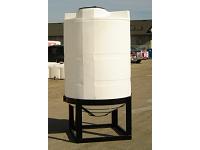 Custom Roto-Molding 500 Gallon Closed Head Cone Bottom Tank