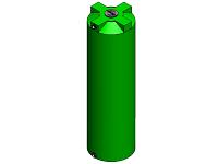 Custom Roto-Molding 500 Gallon Water Storage Tank