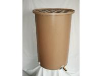 Desert Plastics Cubo 100 Gallon Rain Barrel