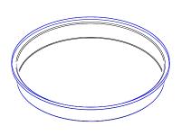 Duracast Round Open Top Aquaculture Tank - 100 Gallon