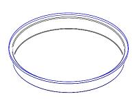 Duracast Round Open Top Aquaculture Tank - 100 Gallon