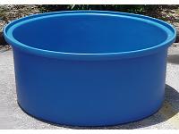 Duracast Round Open Top Aquaculture Tank - 90 Gallon