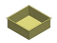 Duracast Rectangular Open Top Aquaculture Tank - 175 Gallon
