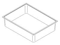 Duracast Rectangular Open Top Aquaculture Tank - 725 Gallon