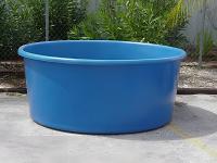 Duracast Round Open Top Aquaculture Tank - 450 Gallon