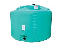 Enduraplas Ribbed Vertical Chemical Storage Tank - 1000 Gallon