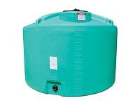 Enduraplas Ribbed Vertical Chemical Storage Tank - 1000 Gallon