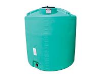 Enduraplas Ribbed Vertical Chemical Storage Tank - 1400 Gallon