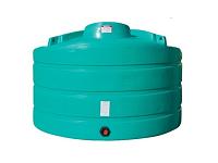 Enduraplas Ribbed Vertical Chemical Storage Tank - 2020 Gallon