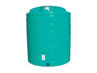 Enduraplas Ribbed Vertical Chemical Storage Tank - 2100 Gallon