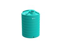 Enduraplas Ribbed Vertical Chemical Storage Tank - 5000 Gallon