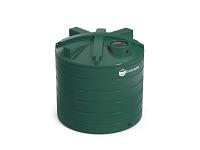 Snyder Industries 2600-Gallons Plastic Green Water Storage Tank in the Water  Storage department at