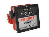 Fill-Rite 901C 4-Wheel Mechanical Meter, 1 in Meter