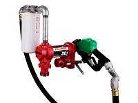 Fill-Rite FR4220HDSFQ 12V Fuel Transfer Pump (Suction Pipe, 18' Hose, Auto, Swivel & Filter) - 20 GPM