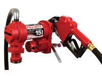 Fill-Rite FR610HA 115V Fuel Transfer Pump (Unleaded Auto Nozzle, Hose, Suction Pipe) - 15 GPM