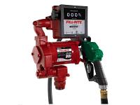 Fill-Rite FR711VA 115V AC High Flow Pump, High Flow Automatic Nozzle, Gallon Meter - 20 GPM