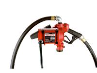 Fill-Rite NX25-DDCNB-AA 12V or 24V Fuel Transfer Pump (Auto Nozzle, Discharge Hose) - 25 GPM 
