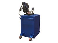 Fluidall Double Wall Lube Oil Tank With Graco Non-Preset Pump Package - 110 Gallon