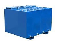Fluidall Single Wall Lube Oil Tank Package (4 Tanks) - 60/60/60/60 Gallon