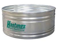 Hastings 22GA Steel Round Stock Tank - 8' x 2' - 718 Gallon