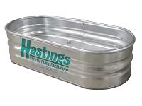 Hastings 22GA Steel Round End Sheep Stock Tank - 2' x 1' x 5' - 62 Gallon