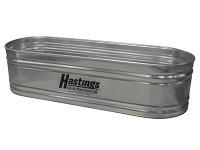Hastings 20GA Steel Round End Stock Tank - 3' x 2' x 10' - 400 Gallon