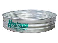 Hastings 22GA Steel Round Sheep Stock Tank - 3' x 1' - 48 Gallon