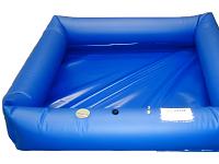 Husky Hazmat Air Wall Decontamination Pool - 3' x 3' x 1'