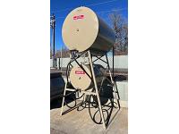 Mills Overhead Camel Fuel Tanks (With Stand) - 150 Gallon & 500 Gallon