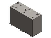 Newberry Double Wall Slim Lube Oil / Fuel Tank - 280 Gallon