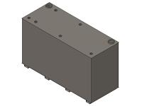 Newberry Double Wall Slim Lube Oil / Fuel Tank - 1000 Gallon