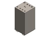 Newbery Double Wall Bulk Lube Oil / Fuel Tank - 200 Gallon