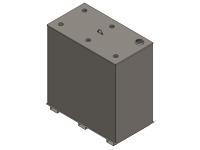 Newberry Single Wall Slim Lube Oil / Fuel Tank - 500 Gallon