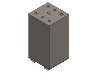 Newbery Single Wall Bulk Lube Oil / Fuel Tank - 250 Gallon