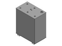 Newbery Single Wall Bulk Lube Oil / Fuel Tank - 400 Gallon