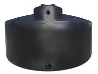 Norwesco Vertical Water Storage Tank (Black) - 1550 Gallon