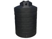 Norwesco Vertical Water Storage Tank (Black) - 1350 Gallon