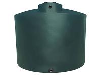 Norwesco Vertical Water Storage Tank (CA Green) - 2500 Gallon