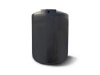 Norwesco Vertical Water Storage Tank (Black) - 1000 Gallon