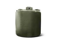 Norwesco Vertical Water Storage Tank (Green) - 2000 Gallon