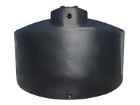 Norwesco Vertical Water Storage Tank (Black) - 3000 Gallon