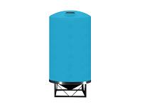 Norwesco Heavy Duty Cone Bottom Tank - 6000 Gallon (10 Degree Slope)