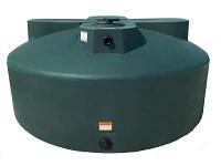 Norwesco Vertical Water Storage Tank (Dark Green) - 600 Gallon