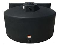 Norwesco Vertical Water Storage Tank (Black) - 1075 Gallon