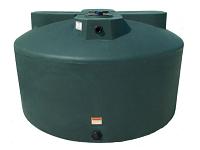 Norwesco Vertical Water Storage Tank (Dark Green) - 1075 Gallon