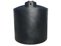 Norwesco Vertical Water Storage Tank (Black) - 11000 Gallon