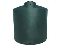 Norwesco Vertical Water Storage Tank (Dark Green) - 11000 Gallon